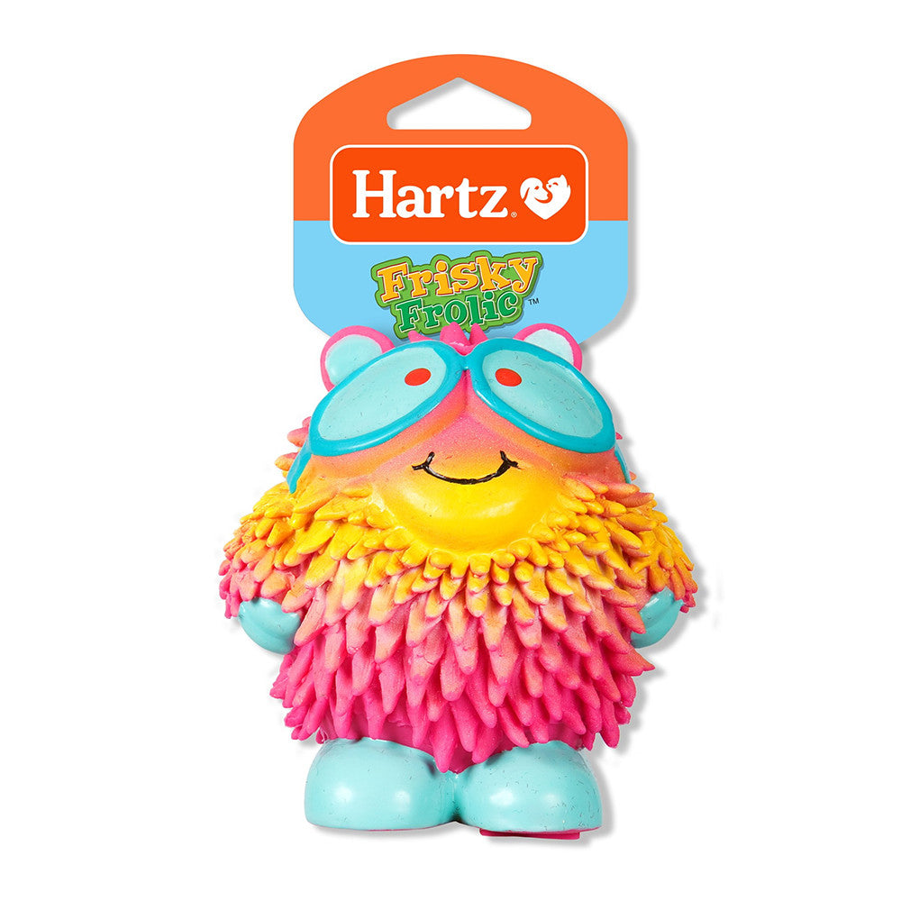 Hartz Frisky Frolic Squeakable Dog Toy, Assorted Colors, 1 Ea